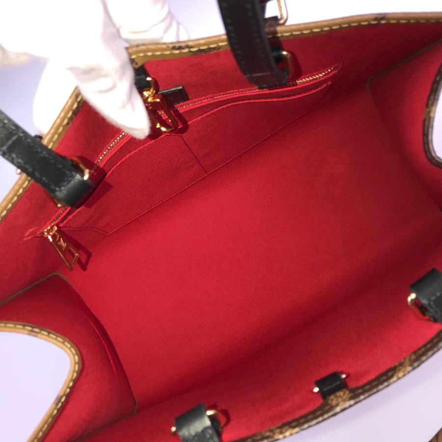 モノグラム ジャイアント オンザゴー MM M45321 トートバッグ fya【中古】 モノグラム ジャイアント オンザゴー MM M45321 トートバッグ fya【中古】