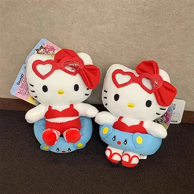 Qoo10] キティちゃん 日焼け サングラス 浮き輪 : バッグ・雑貨