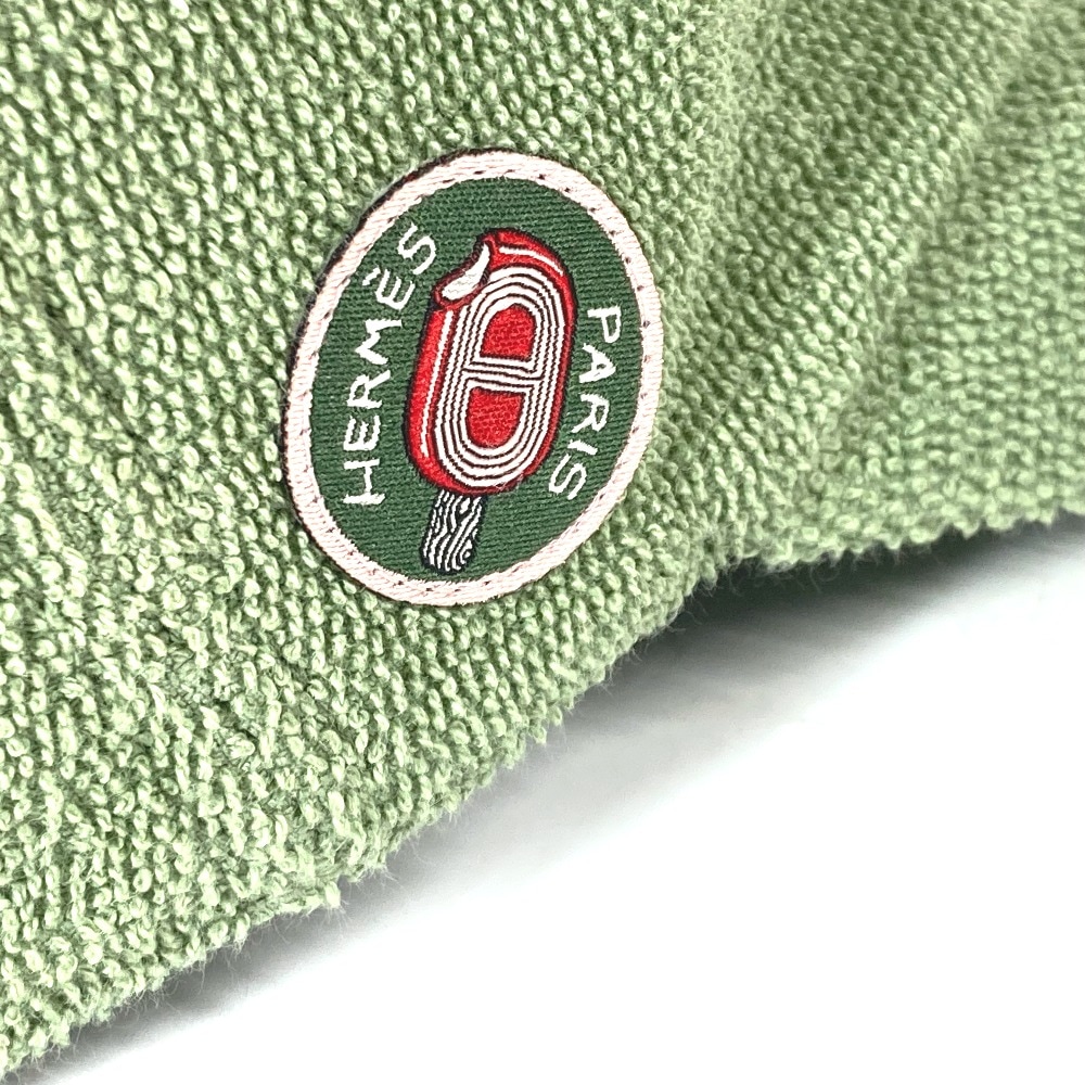 キャップ デイヴィス シェーヌダンクル Funny Ice Cream ファニーアイスクリーム ベースボールキャップ 帽子 2024SS パイル グリーン