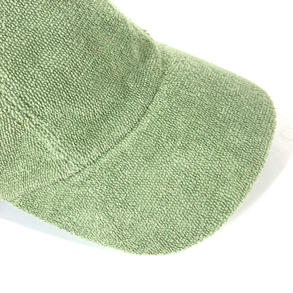 キャップ デイヴィス シェーヌダンクル Funny Ice Cream ファニーアイスクリーム ベースボールキャップ 帽子 2024SS パイル グリーン