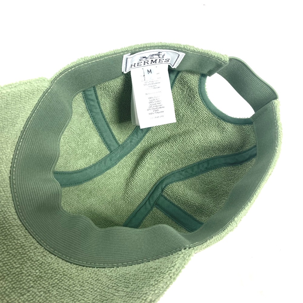 キャップ デイヴィス シェーヌダンクル Funny Ice Cream ファニーアイスクリーム ベースボールキャップ 帽子 2024SS パイル グリーン