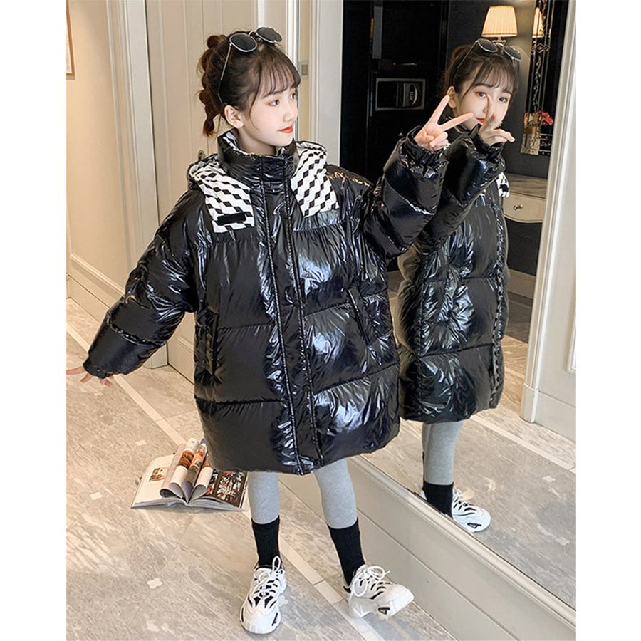 綿入りコート キッズ 子供服 女の子 冬服 アウター 綿入れの服 中綿コート ダウン風コート 中綿ジ