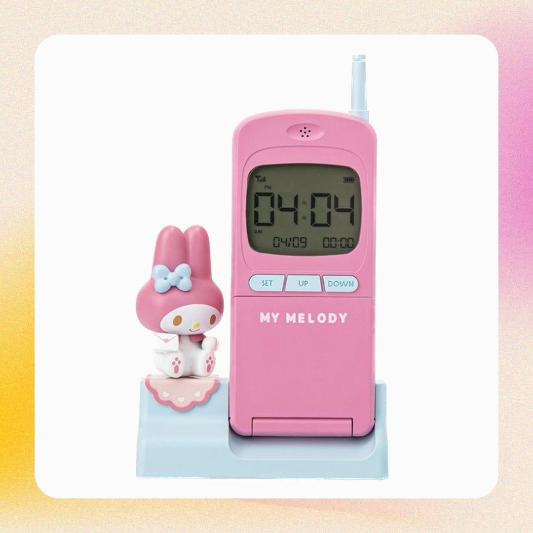 Qoo10] ロイチェ サンリオ レトロ 卓上時計 （ハローキテ