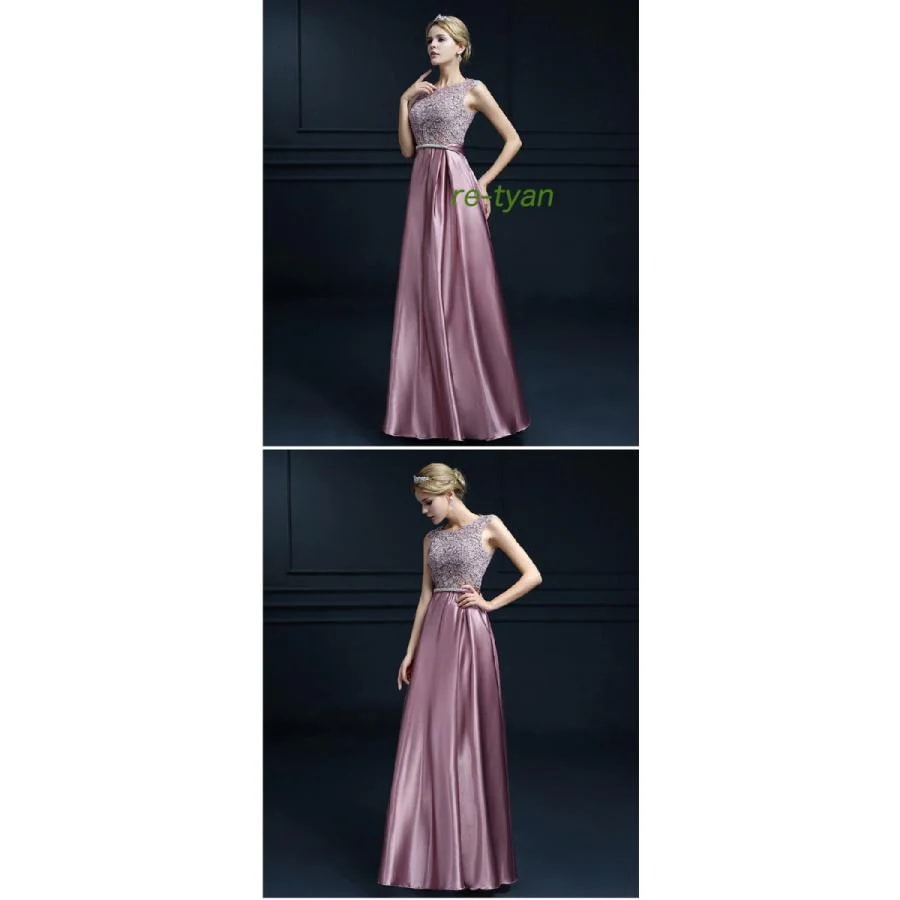 パーティードレス 結婚式 ロングドレス マキシ丈 演奏会フォーマルドレス レース 花柄 カラードレス 花嫁 二次会 披露宴発表会 忘年会 演出舞台 ピアノお呼ばれ