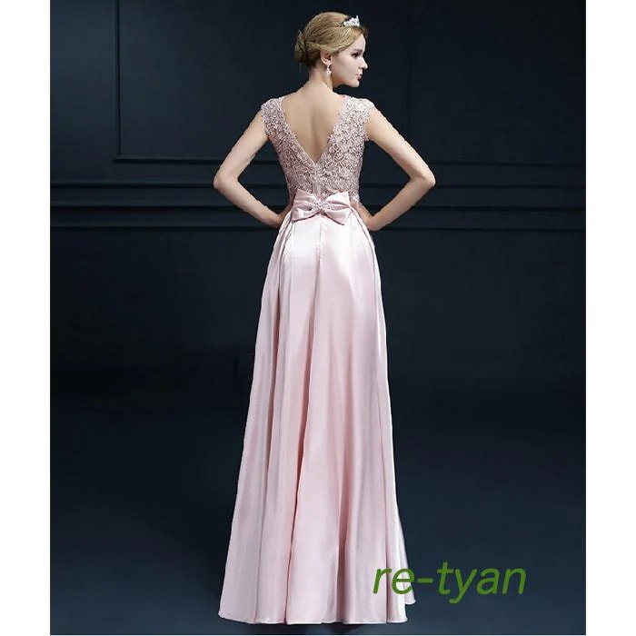 パーティードレス 結婚式 ロングドレス マキシ丈 演奏会フォーマルドレス レース 花柄 カラードレス 花嫁 二次会 披露宴発表会 忘年会 演出舞台 ピアノお呼ばれ