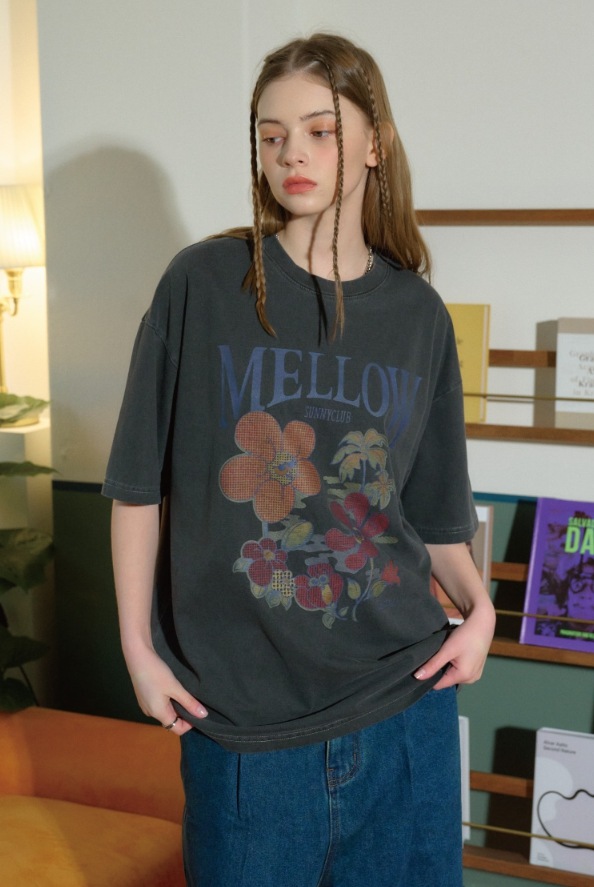 【CPGN STUDIO】24SS★ SUNNY CLUB Pigment Short Sleeve Tee CPGN STUDIO】 SUNNY CLUB Pigment Short Sleeve Tee Tシャツ