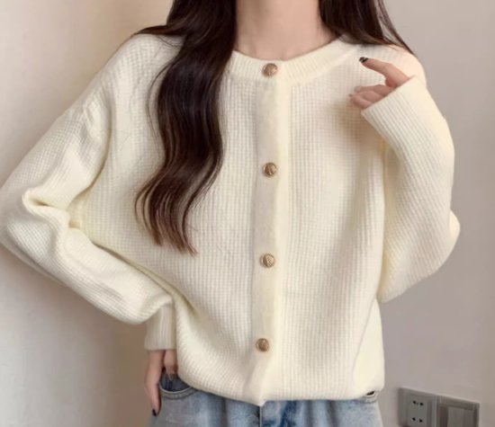 ニットカーディガン レディース カーディガン 羽織 ニット セータートップス ラウンドネック フロントボタン 金ボタン リブニット 長袖 シンプル 無地 カジュアル お出かけ おしゃれ ファッション ニットカーディガン レディース カーディガン 羽織 ニット セータートップス ラウンドネック フロントボタン 金ボタン リブニット 長袖 シンプル 無地 カジュアル お出かけ おしゃれ ファッション