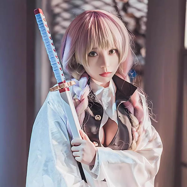 甘露寺蜜璃 ナムコ限定衣装 コスプレ 袴 和服 鬼滅の刃 甘露寺蜜璃 ナムコ限定衣装 コスプレ 袴 和服 鬼滅の刃 Amazon