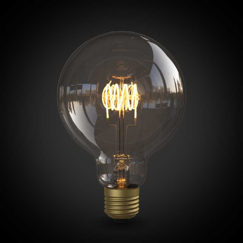 ビートソニック　LED電球 ボール95 Siphon ［E26 /ボール電球形 /25W相当 /電球色 /1個 /全方向タイプ］　LDF102D