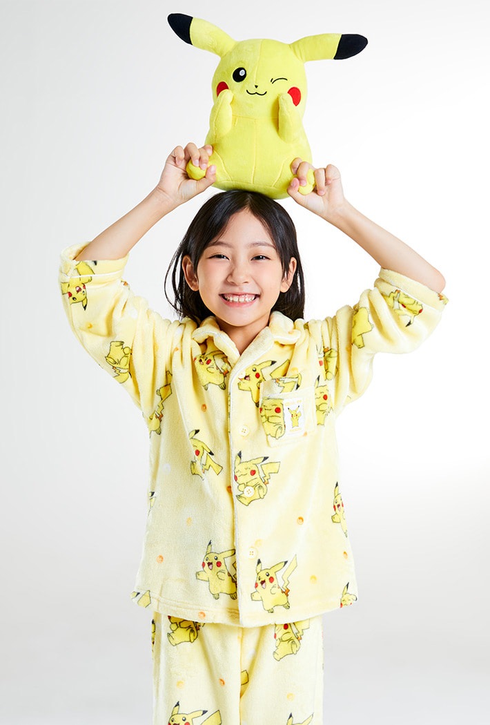 子供用 冬用パジャマ ポケモン(ピカチュウ) 110-160