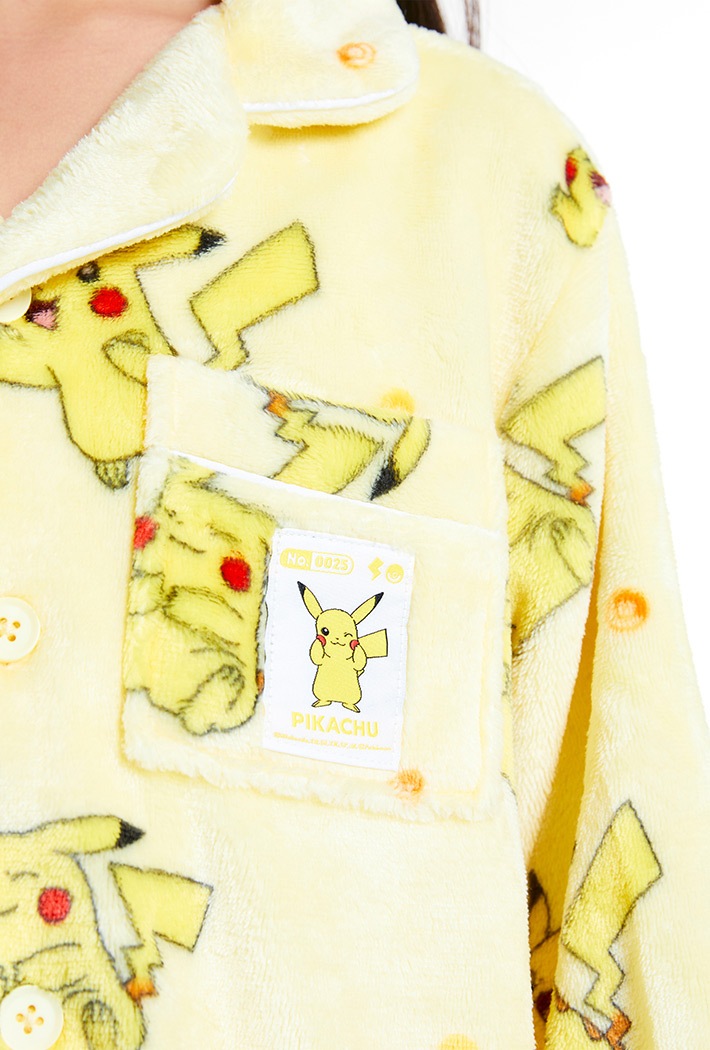 子供用 冬用パジャマ ポケモン(ピカチュウ) 110-160