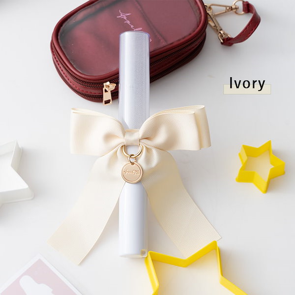 Qoo10] ペンライト リボン チャーム付き 推し活