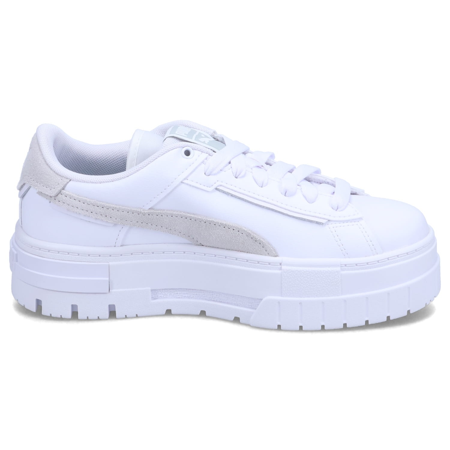 スニーカー メイズ クラッシュド ウィメンズ レディース 厚底 ホワイト 白 392495-04 スニーカー メイズ クラッシュド ウィメンズ レディース 厚底 ホワイト 白 392495-04