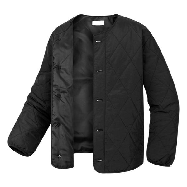 (ハリソン) ダイヤモンドキルト U ネックライトウェイトパディング HA-1034 THEC1011