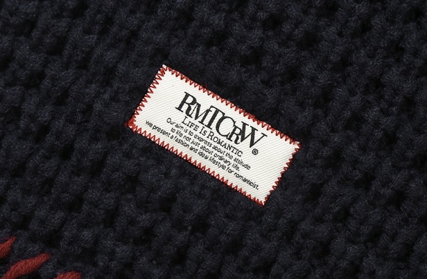 【ROMANTIC CROWN】23FW★ CLASSIC HAND STITCH MUFFLER ROMANTIC CROWN】 CLASSIC HAND STITCH MUFFLER マフラー