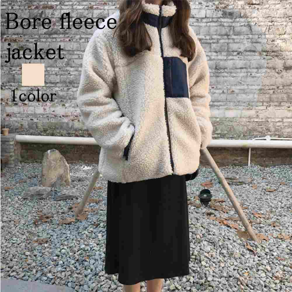 ブルゾン レディース ボアフリースジャケット パーカー スタジャン 冬 赤 ゴルフ ジャンパー コーデ マウンテン アウター 中綿 かっこいい 秋 防寒 ビジネス ジャケット ウェア 人気 大きいサイ