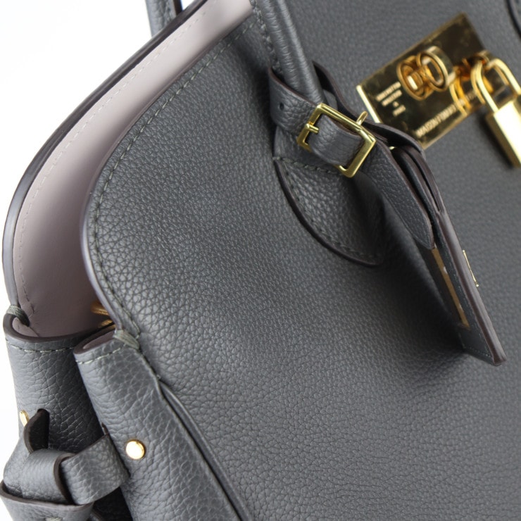 美品 LOUIS VUITTON ルイ ヴィトン ハンドバッグ M55317 ミラMM トリヨンレザー エタン グレー系 ゴールド金具 トートバッグ ターンロック ビトン【本物保証】 美品 LOUIS VUITTON ルイ ヴィトン ハンドバッグ M55317 ミラMM トリヨンレザー エタン グレー系 ゴールド金具 トートバッグ ターンロック ビトン【本物保証】