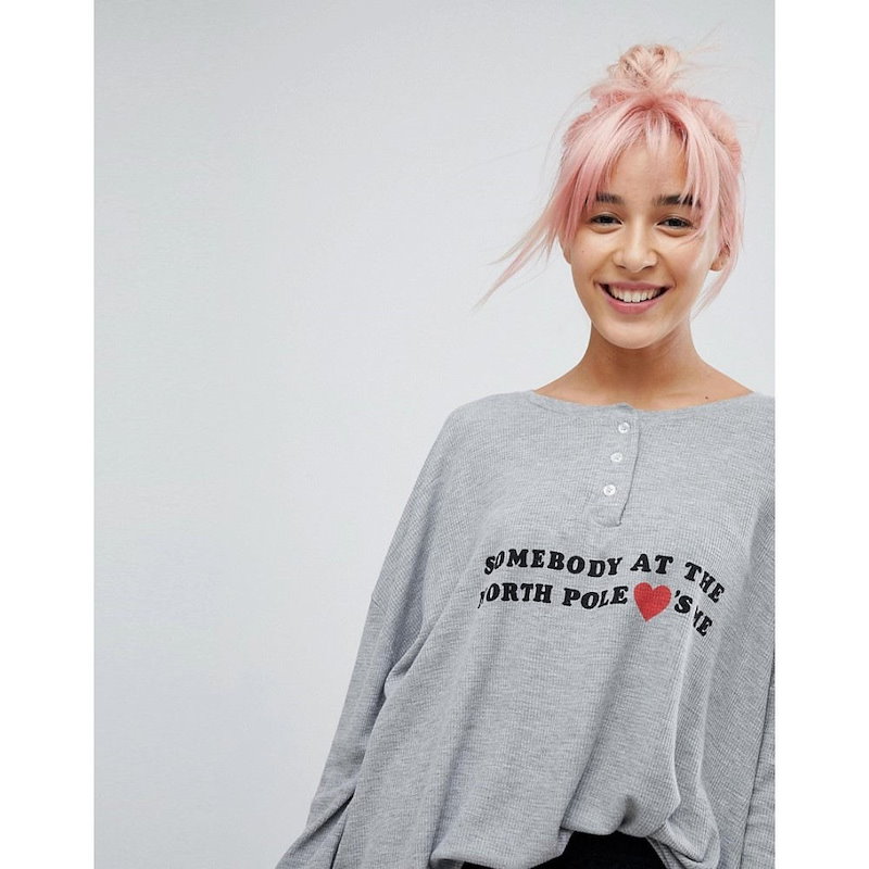 ワイルドフォックス レディース トップス【Wildfox North Pole Nightshirt】Heather ワイルドフォックス レディース トップス【Wildfox North Pole Nightshirt】Heather