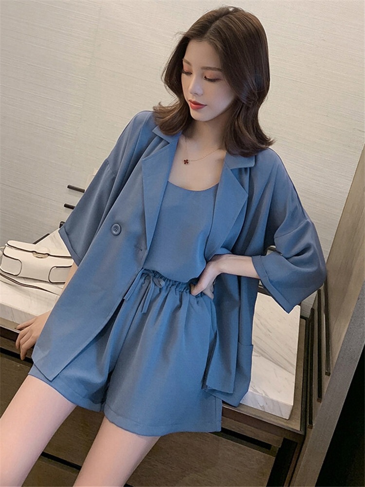 トップス パンツ アウター セットアップ ジャケット ズボン キャミソール ショートパンツ ミニ ミニ丈 ショート ショート丈 袖あり ノースリーブ 半袖 7分袖 七分袖 ドロップショルダー