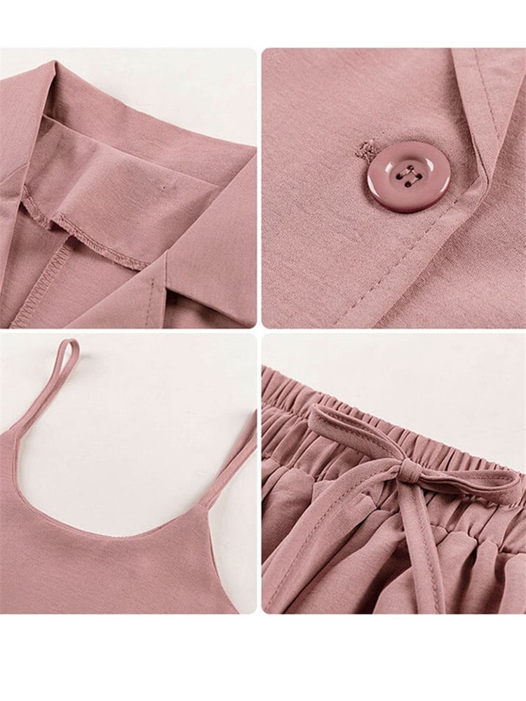 トップス パンツ アウター セットアップ ジャケット ズボン キャミソール ショートパンツ ミニ ミニ丈 ショート ショート丈 袖あり ノースリーブ 半袖 7分袖 七分袖 ドロップショルダー