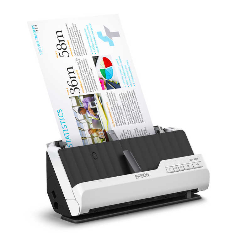 エプソン　EPSON　スキャナー パーソナルドキュメント [A4サイズ /Wi-Fi／USB]　DS-C420W