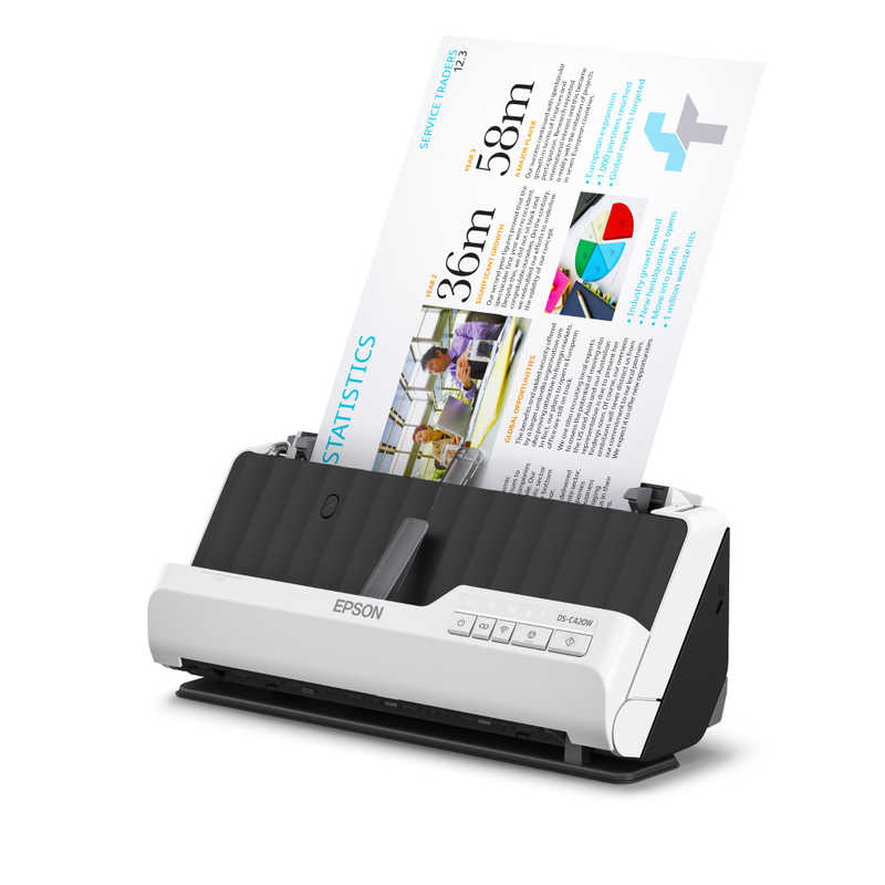 エプソン　EPSON　スキャナー パーソナルドキュメント [A4サイズ /Wi-Fi／USB]　DS-C420W