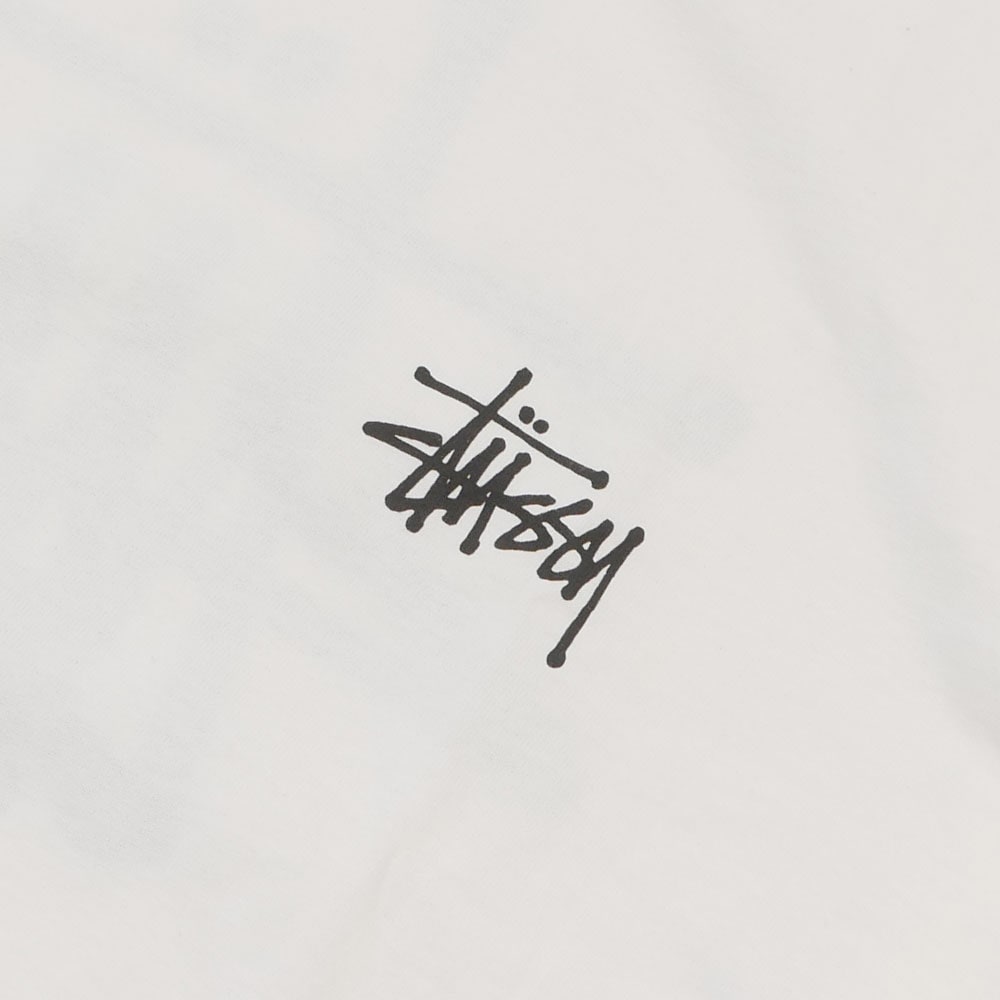 ステューシー STUSSY BASIC STUSSY LS TEE WHITE 202-001292-060