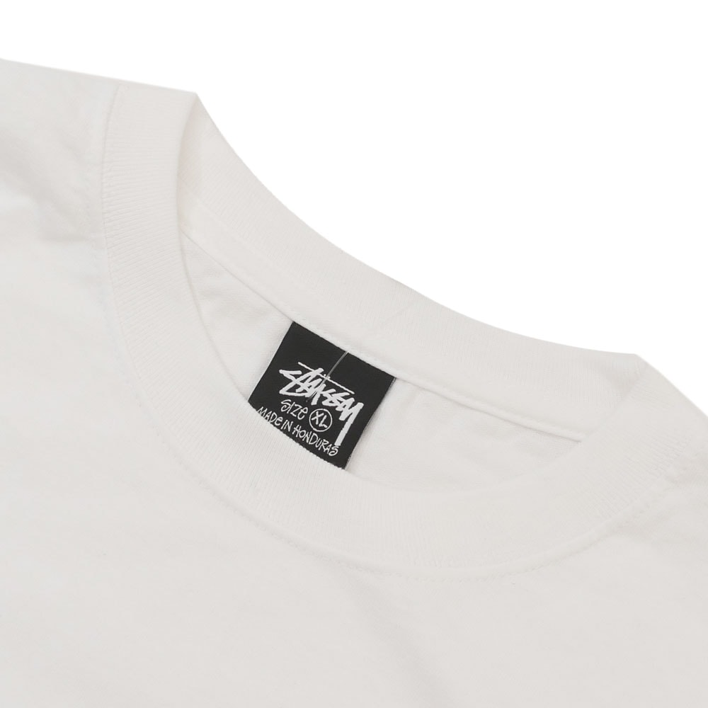 ステューシー STUSSY BASIC STUSSY LS TEE WHITE 202-001292-060