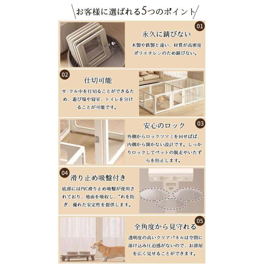 【最安値に挑戦】短納期 ペットサークル フェンス ドア付き 犬 サークル 透明 半透明 サークルケージ クリア アクリル ペットケージ 犬 ペットフェンス 檻感がない 【最安値に挑戦】短納期 ペットサークル フェンス ドア付き 犬 サークル 透明 半透明 サークルケージ クリア アクリル ペットケージ 犬 ペットフェンス 檻感がない