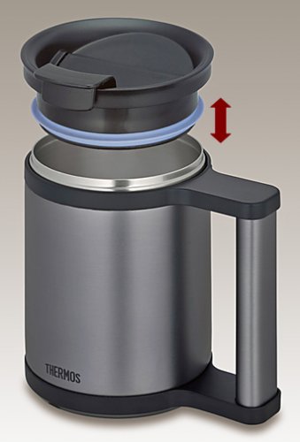 サーモス 真空断熱マグ 280ml(0.28L) ブラック JCP-280C BK サーモス 真空断熱マグ 280ml(0.28L) ブラック JCP-280C BK