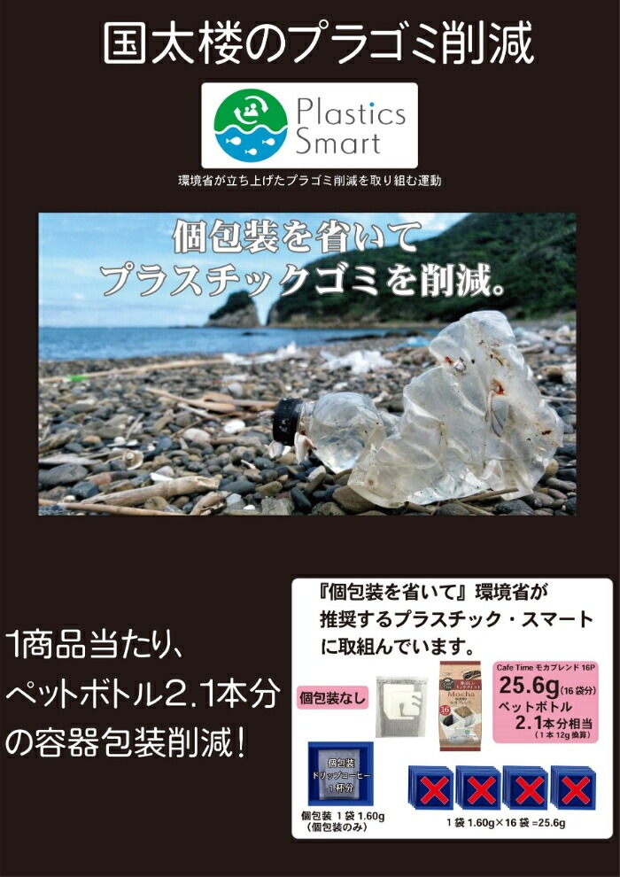 国太楼 カフェタイム キリマンジャロブレンド 6g×16杯 24袋 (12袋入×2 まとめ買い) コーヒー 珈琲 ドリップコーヒー