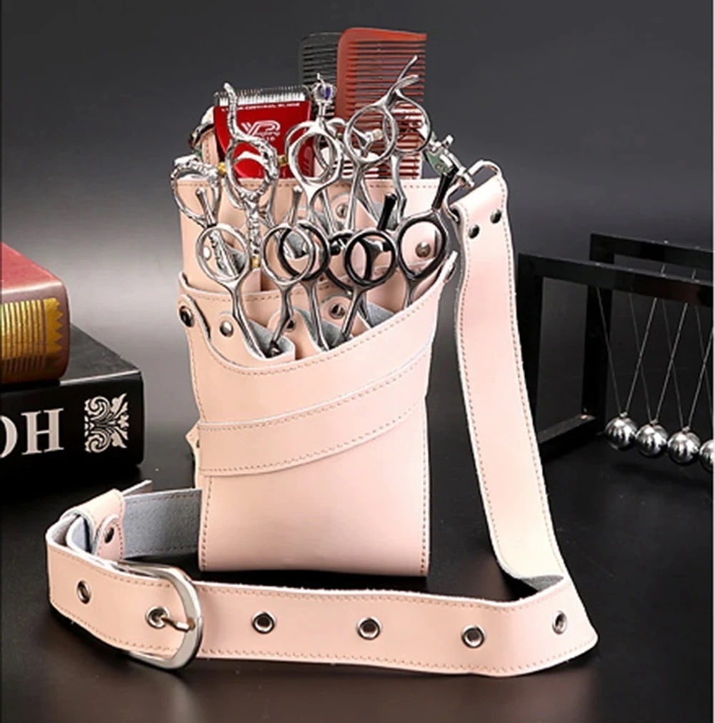 メガ割シザーケース 美容師 トリマー 7丁 はさみ 櫛 収納 サロン 家庭用 ショルダーバッグ 本革151 メガ割シザーケース 美容師 トリマー 7丁 はさみ 櫛 収納 サロン 家庭用 ショルダーバッグ 本革151