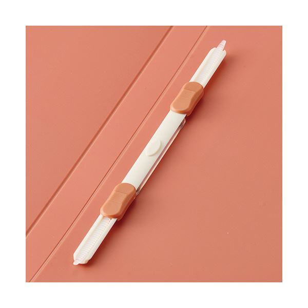 TANOSEEレターファイル（リサイクルPP） A4タテ 120枚収容 背幅18mm レッド 1セット（10冊）