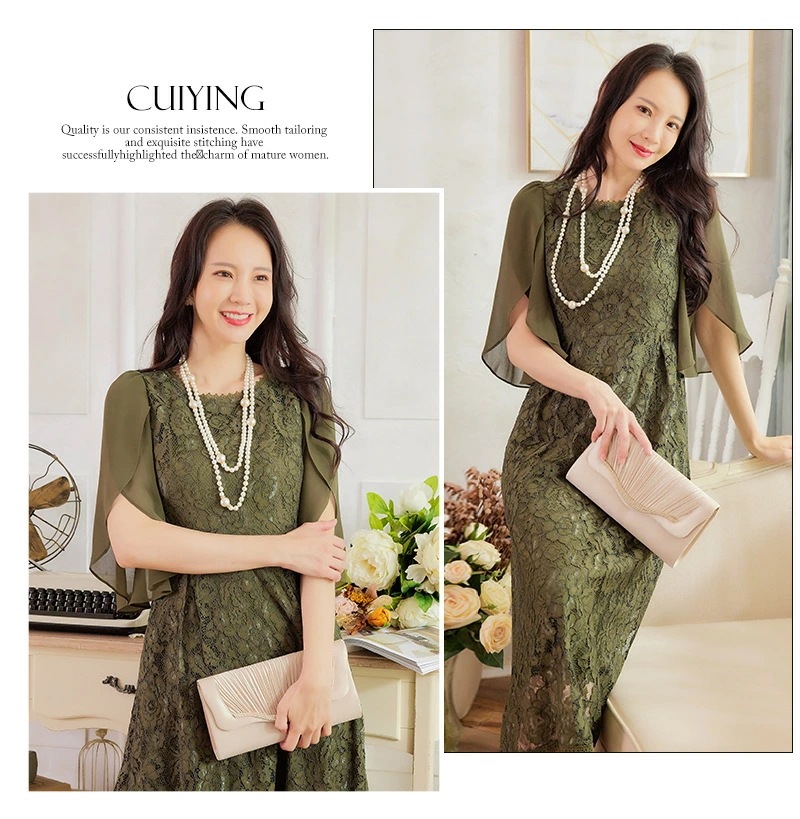 パーティードレス 結婚式 お呼ばれ ロング丈 20代 30代 40代 個性的 大きいサイズ パーティー ワンピース お呼ばれドレス ドレス 入学式 卒業式 袖あり emile0185