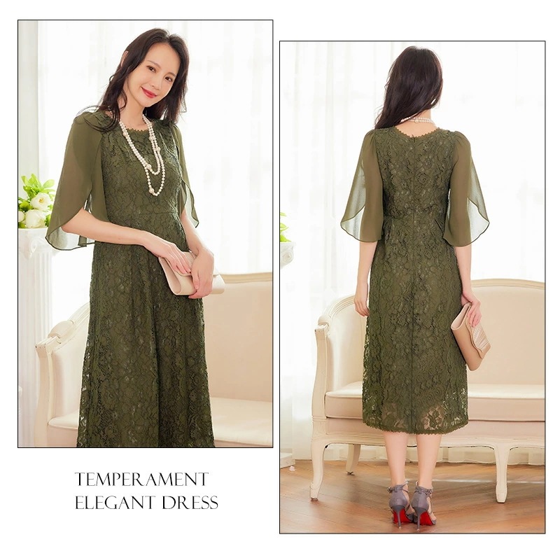 パーティードレス 結婚式 お呼ばれ ロング丈 20代 30代 40代 個性的 大きいサイズ パーティー ワンピース お呼ばれドレス ドレス 入学式 卒業式 袖あり emile0185