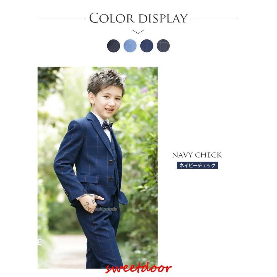 急速出荷 四点セットスーツ 子供 フォーマルスーツ 男の子 入学式 卒業式 入園式 卒園式 発表会 140 150 160 誕生日 七五三 おしゃれ 4点セット キッズ 結婚式 撮影
