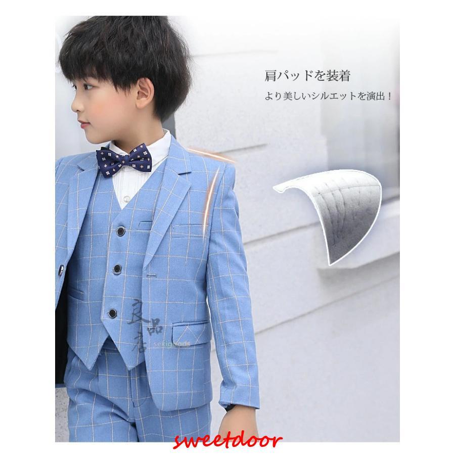 急速出荷 四点セットスーツ 子供 フォーマルスーツ 男の子 入学式 卒業式 入園式 卒園式 発表会 140 150 160 誕生日 七五三 おしゃれ 4点セット キッズ 結婚式 撮影