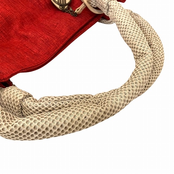 ランバン レッド バッグ トートバッグ ハンドバッグ レディース 未使用品【中古】 ランバン レッド バッグ トートバッグ ハンドバッグ レディース 未使用品【中古】