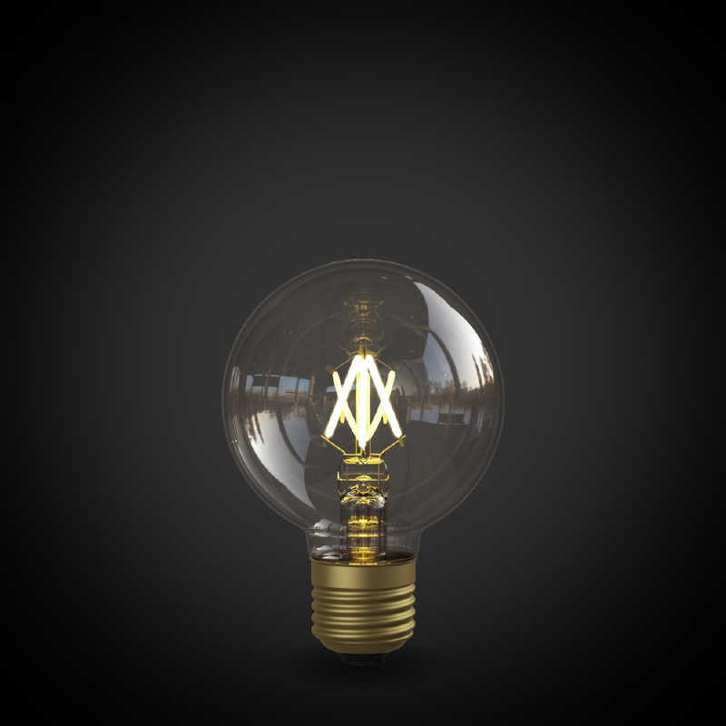ビートソニック　LED電球 ボール70 点光源 Siphon ［E26 /ボール電球形 /40W相当 /電球色 /1個 /全方向タイプ］　LDF120D