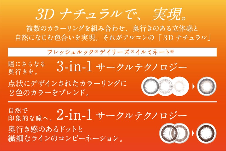 メーカー直送宅配便/フレッシュルックデイリーズイルミネート 30枚入り 2箱セット 度あり 度なし 高含水