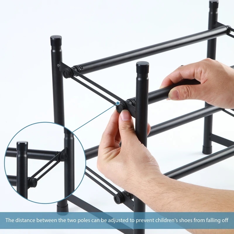 靴ラック,調節可能な靴オーガナイザー,拡張可能な靴ラック,立っている,クローゼット用 靴ラック,調節可能な靴オーガナイザー,拡張可能な靴ラック,立っている,クローゼット用