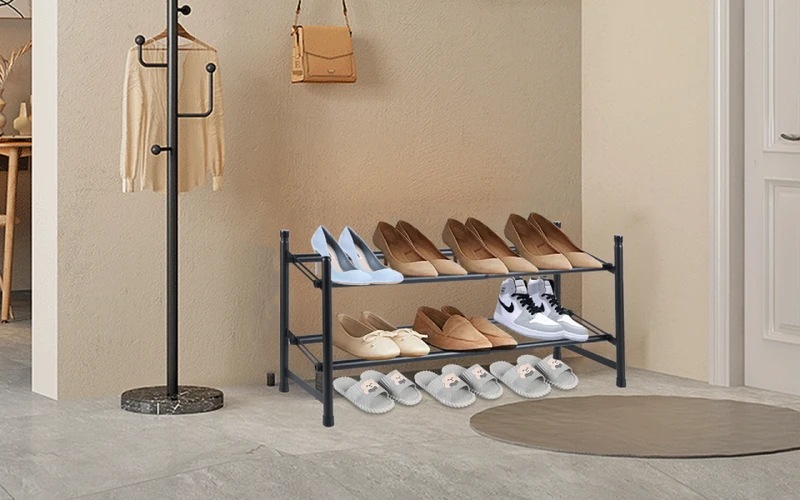 靴ラック,調節可能な靴オーガナイザー,拡張可能な靴ラック,立っている,クローゼット用 靴ラック,調節可能な靴オーガナイザー,拡張可能な靴ラック,立っている,クローゼット用