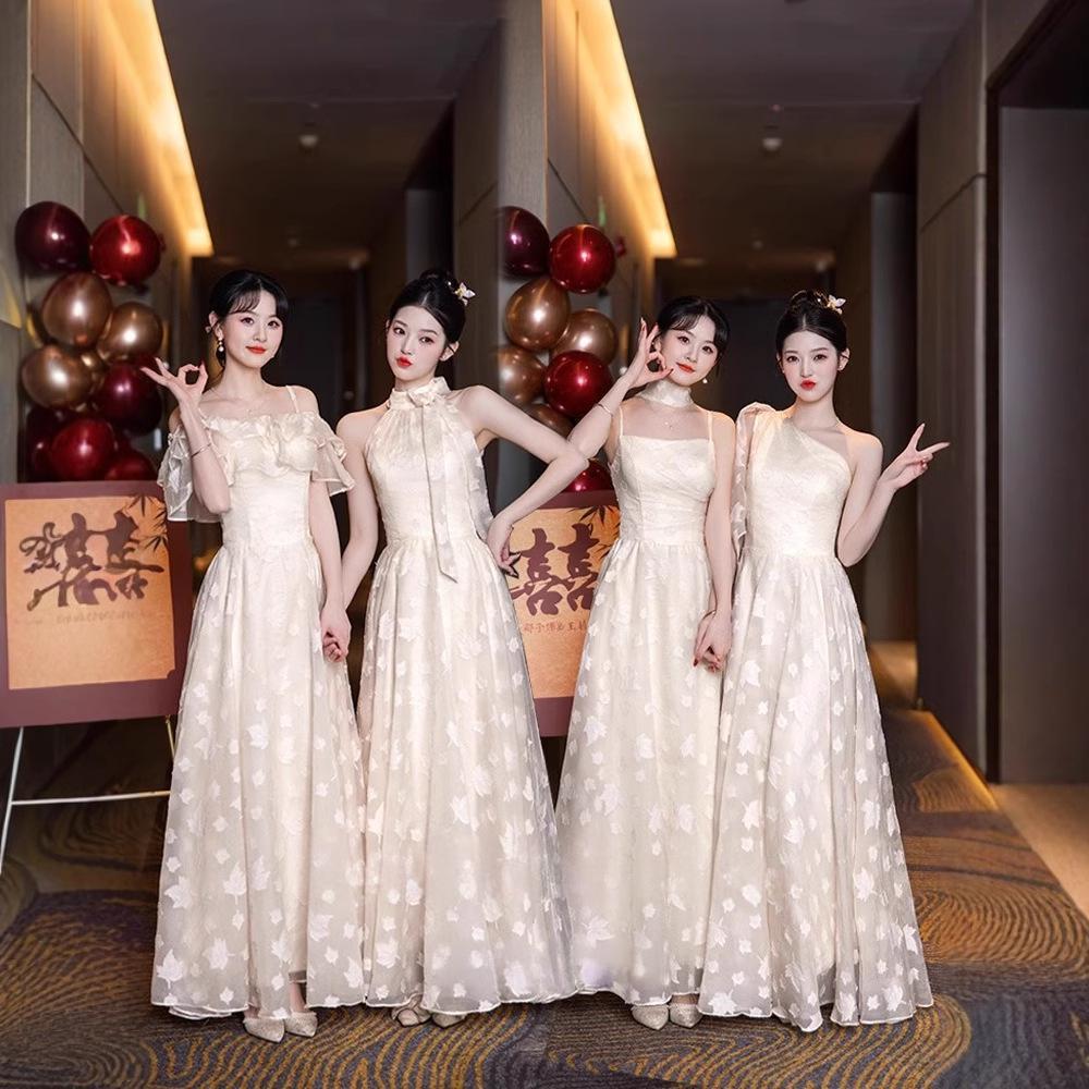 高級感 ウェディングドレス パーティードレス 姉妹ドレス お呼ばれドレス フレンチヴィンテージ ロングドレス ワンショルダー マーメイド スリミングレース結婚式二次会 成人式 前撮り 高級感 ウェディングドレス パーティードレス 姉妹ドレス お呼ばれドレス フレンチヴィンテージ ロングドレス ワンショルダー マーメイド スリミングレース結婚式二次会 成人式 前撮り