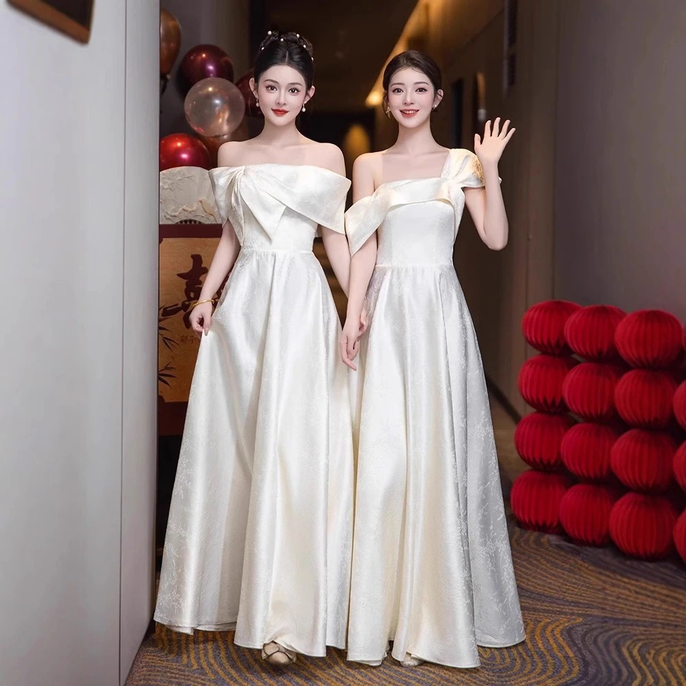 高級感 ウェディングドレス パーティードレス 姉妹ドレス お呼ばれドレス フレンチヴィンテージ ロングドレス ワンショルダー マーメイド スリミングレース結婚式二次会 成人式 前撮り 高級感 ウェディングドレス パーティードレス 姉妹ドレス お呼ばれドレス フレンチヴィンテージ ロングドレス ワンショルダー マーメイド スリミングレース結婚式二次会 成人式 前撮り