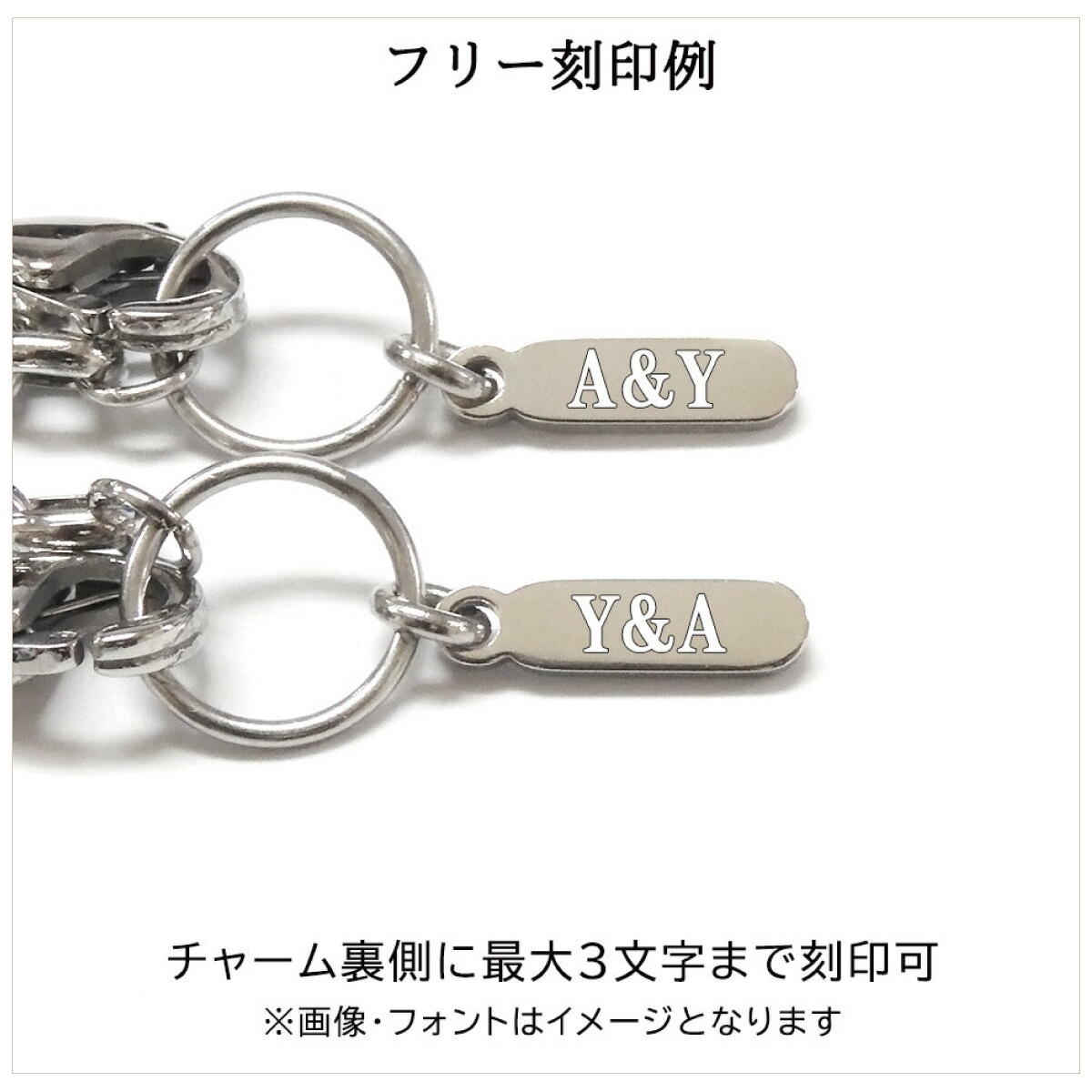 ペアブレスレット サージカルステンレス316L 金属アレルギー対応 2連リング シルバー レディース メンズ