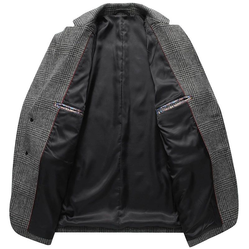 スーツ ジャケット メンズ テーラードジャケット ブレザー 秋冬 長袖 メンズ ライトアウター スーツ地 テレワーク コート・ジャケット スーツ ビジネス 大きいサイズ カット地 在宅 テレワーク ス