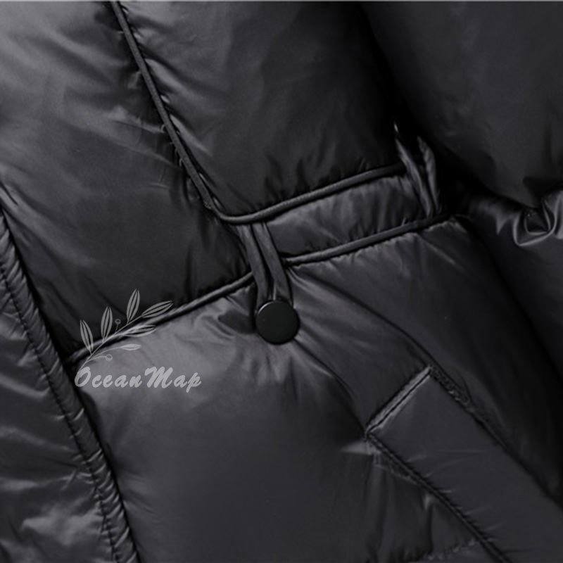 ダウンコート ダウンジャケット レディース ショートコート 中綿コート ダウン スタンドカラー 冬服 長袖 厚手 防寒着 暖かい おしゃれ オシャレ アウター きれいめ 大きいサイズ 通勤 赤 ブラッ