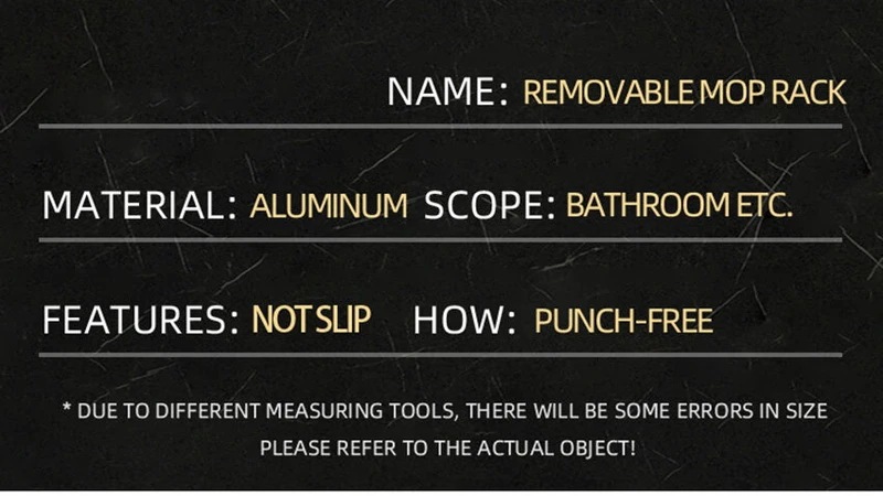 モップとほうきのホルダー,実用的なクリップ付きの収納ラック,省スペースのハンガー,収納ツール用のフック