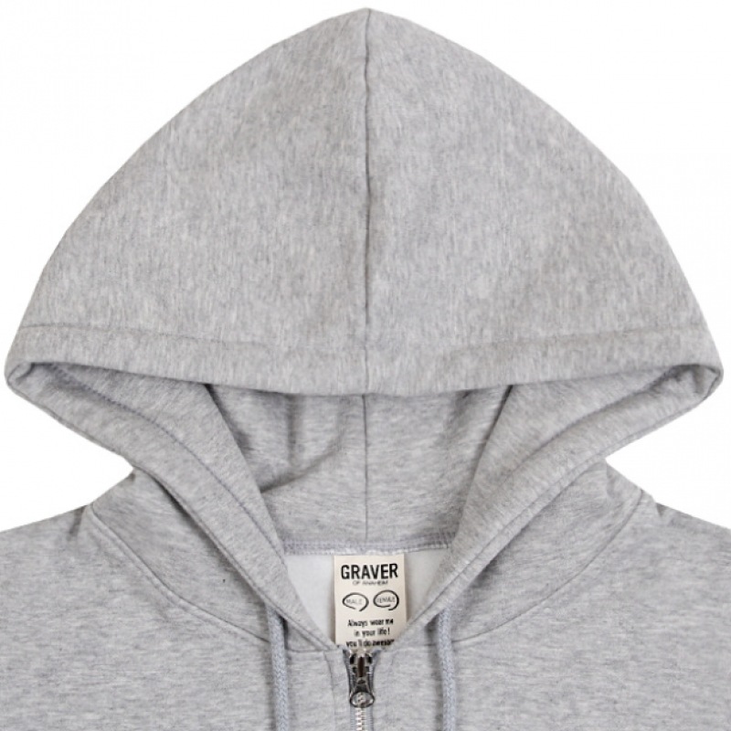 GRAVERバックデイジーフラワースマイルフード集業グレー