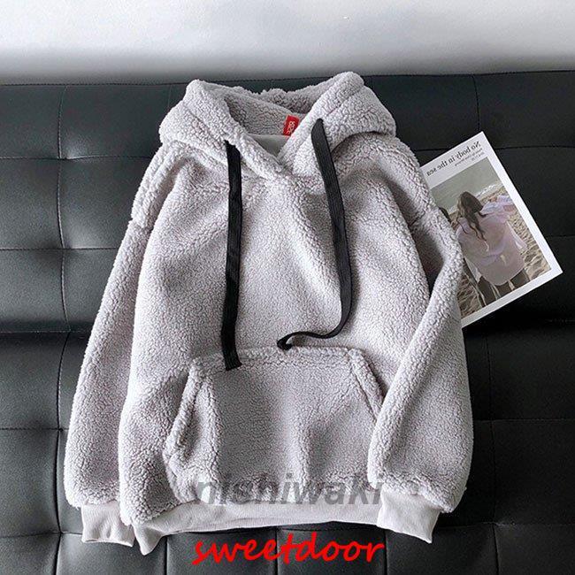 秋冬服 ボアパーカー トレーナー レディース プルパーカー ボアフリース もこもこ おしゃれ 無地 スウェット 秋冬服 ボアパーカー トレーナー レディース プルパーカー ボアフリース もこもこ おしゃれ 無地 スウェット